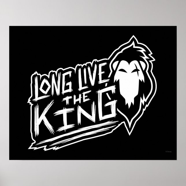 Poster Voiture | Vive le Roi (Devant)
