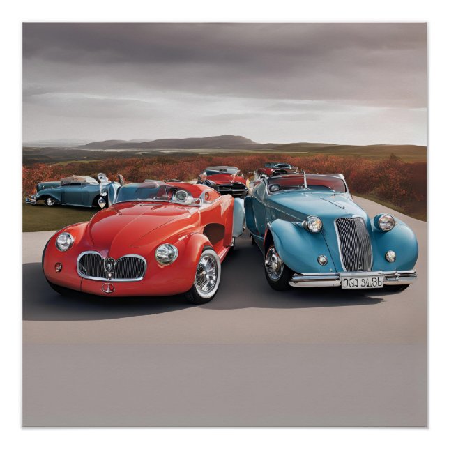 POSTER VOITURES (Devant)