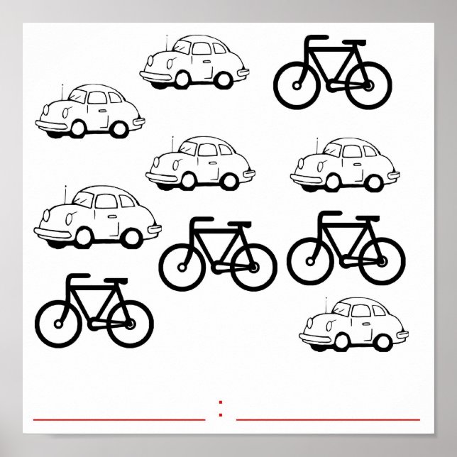 Poster voitures (Devant)