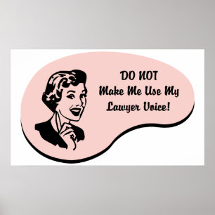 Poster Voix d'avocat