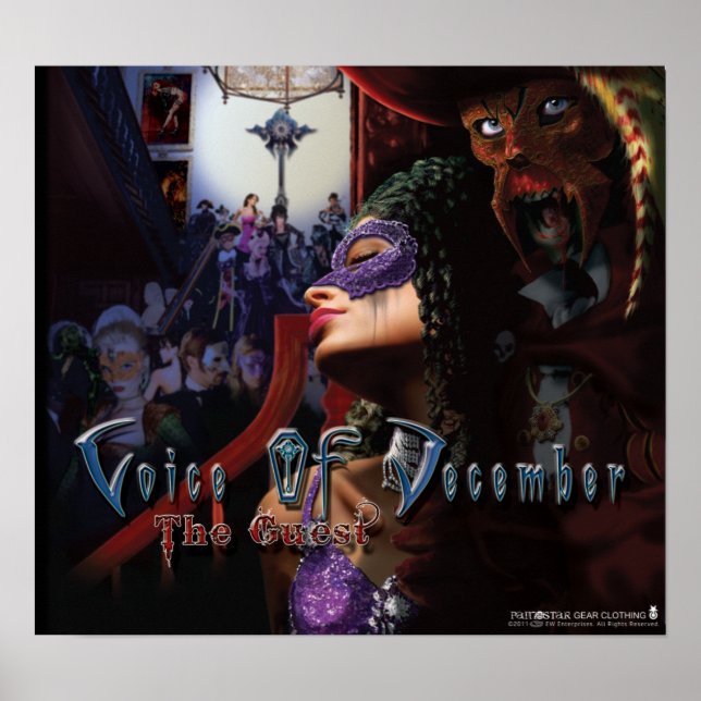 Poster Voix De Décembre "L'Invité" Imprimer (Devant)