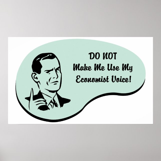 Poster Voix économiste (Devant)