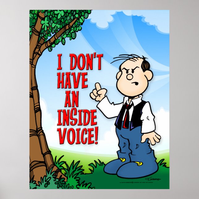 Poster Voix intérieure (Devant)