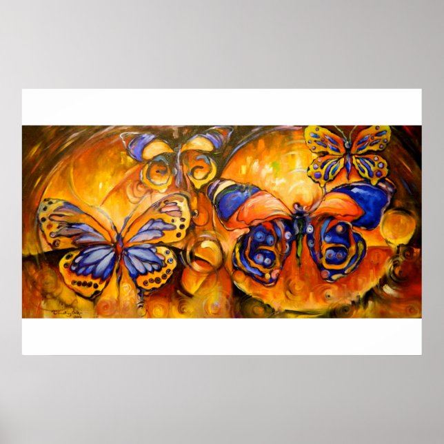 Poster Vol D'Automne Par Timothy Orikri (Devant)