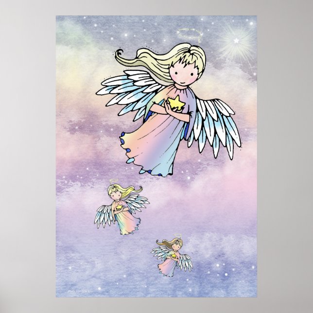 Poster Vol de l'affiche Angel par Molly Harrison (Devant)