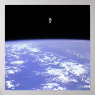 Poster Vol libre dans l'espace
