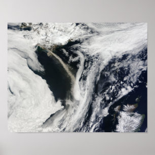 Poster Volcan de kull de ½ du ¿ Â du ½ s EyjafjallajÃ¯Â