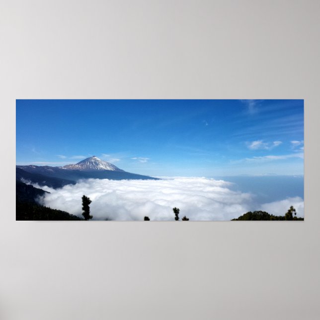 Poster Volcán del Teide - Tenerife - Canaries 3 (Devant)