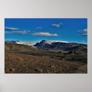 Poster Volcan Eyjafjallajökull