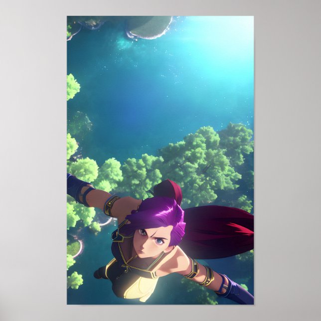 Poster Voler dans le ciel (Devant)