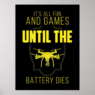Poster Voler Drone Est Mon Jeu