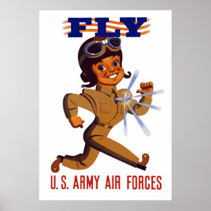 Poster VOLER -- Forces aériennes de l'armée