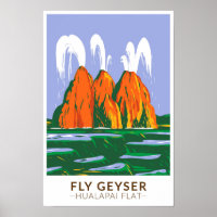 Voler Geyser Hualapai Flat Nevada Vintage