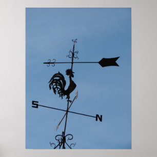 Poster Volet météorologique du coq