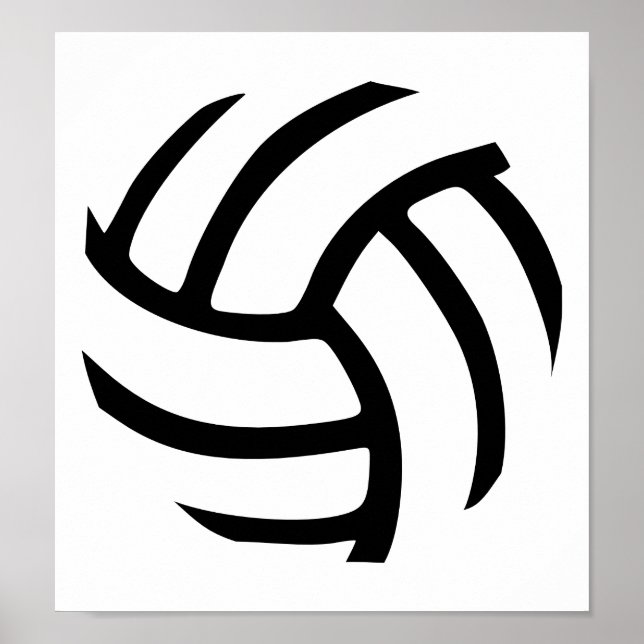 Poster Volley-ball (Devant)