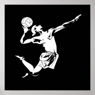 Poster Volley-ball Serve 2