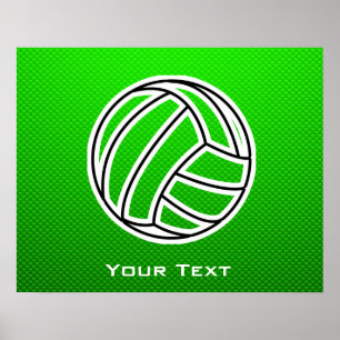 Poster Volley-ball vert