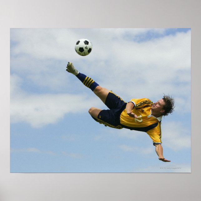 Poster Volley kick 2 (Devant)