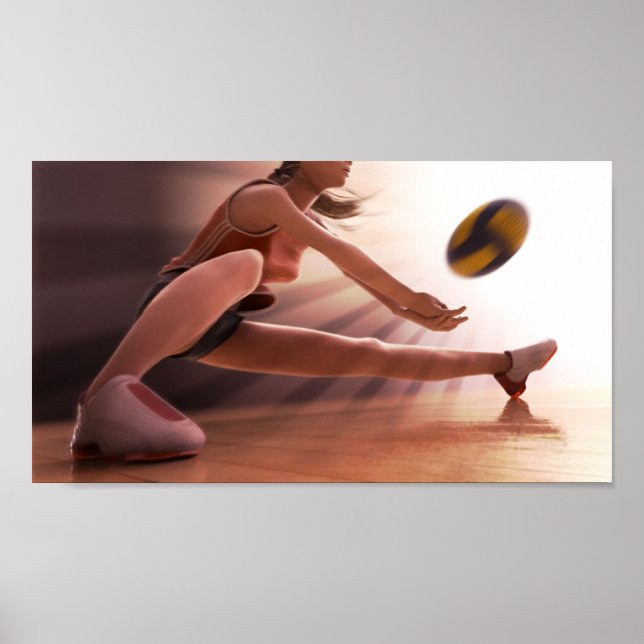 Poster Volleyball (Devant)