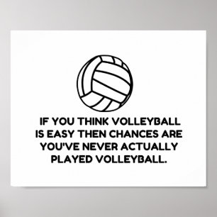 POSTER VOLLEYBALL FACILE