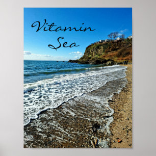 Poster Vols de plage relaxants à Kinghorn, Fife, Ecosse
