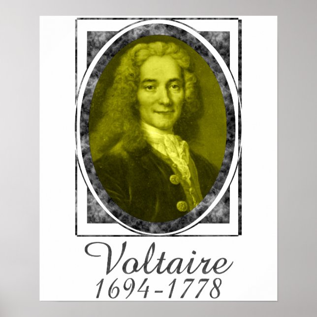 Poster Voltaire (Devant)