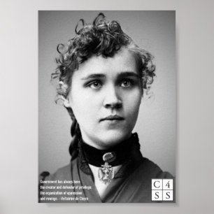 Poster Voltairine de Cleyre