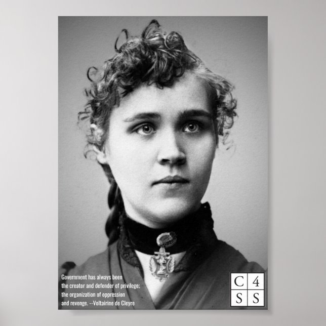 Poster Voltairine de Cleyre (Devant)