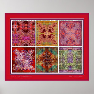 Poster Volutes et Festons