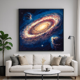Poster Vortex galactique