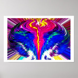 Poster Vortex temps et espace