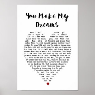 Poster Vos textes et musique préférés de chanson