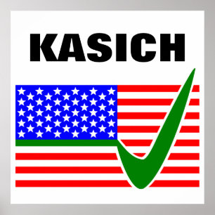 Poster Vote John Kasich pour le Président 2016