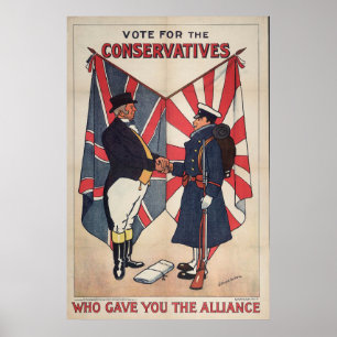 Poster Vote pour les conservateurs