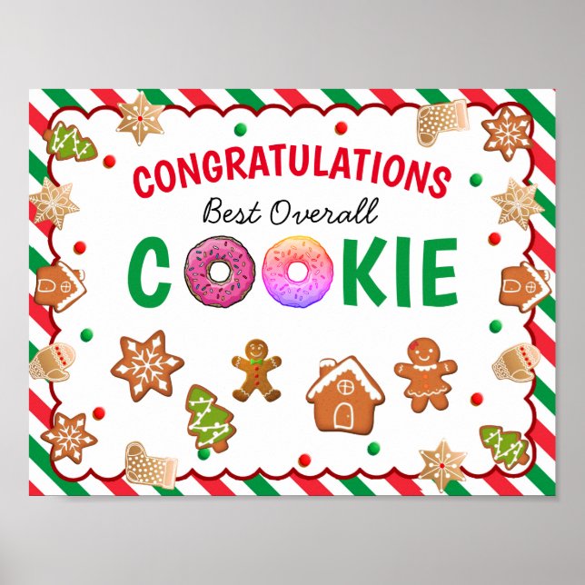 Poster Voter Cookie (Devant)