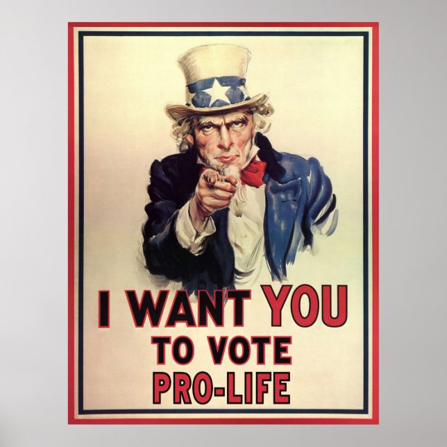 Poster Voter pour la vie (Devant)