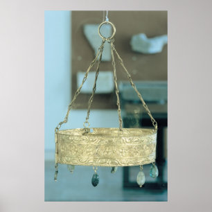 Poster Votive crown from the Treasure of Guarrazar