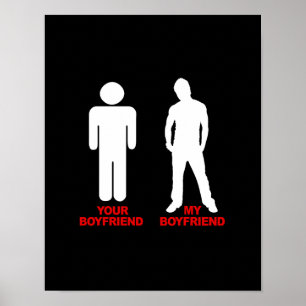 Poster Votre ami. Mon ami