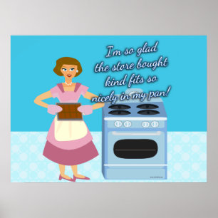 Poster Votre Cheatin Brownies Snarky Housefemme
