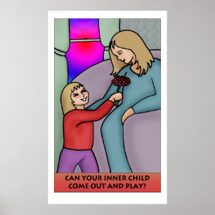 Poster Votre enfant intérieur peut-il sortir jouer ?