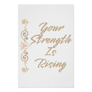 Poster Votre Force Est En Augmentation Inspiration Motiva