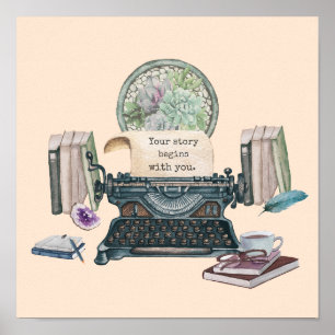 Poster Votre histoire commence avec vous
