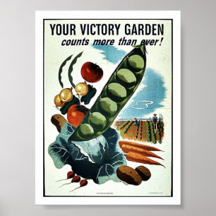 Poster Votre Jardin Victoire