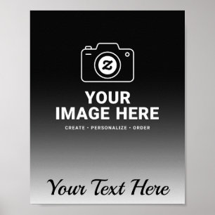 Poster Votre propre image et texte