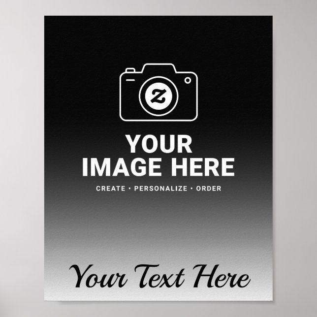 Poster Votre propre image et texte (Devant)