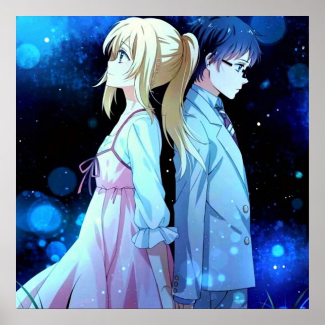 Poster Votre vie en avril (Devant)