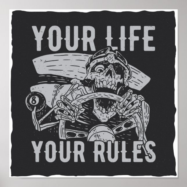 Poster Votre vie, vos règles (Devant)