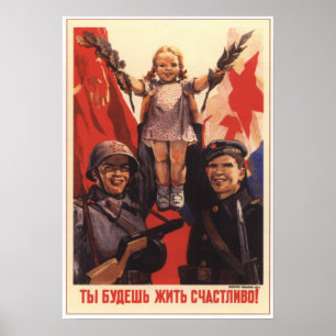 Poster Vous aurez une vie heureuse