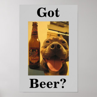 Poster Vous Avez De La Bière ?