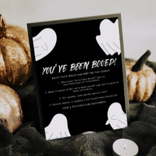 Poster Vous avez été réservé Boo Voisin Game Sign